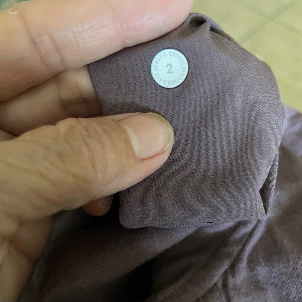 Lululemon Purple long sleeve Shirt size 2 - Picture 5 of 5